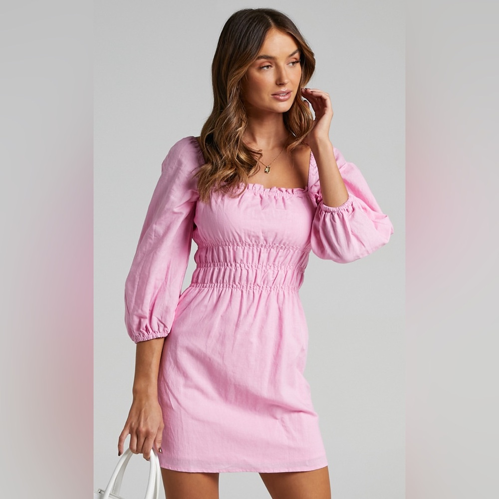 Charlie Holiday | Boheme Smocked Mini Dress